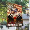 Veteran God Bless Flag Honor The Fallen Memorial Day MLN119F
