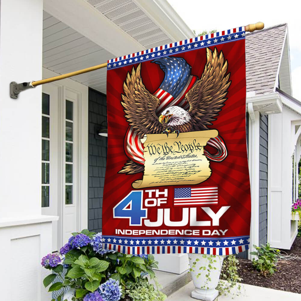 America Patriot Flag Cỏngess July 4th LNT112F - Flagwix